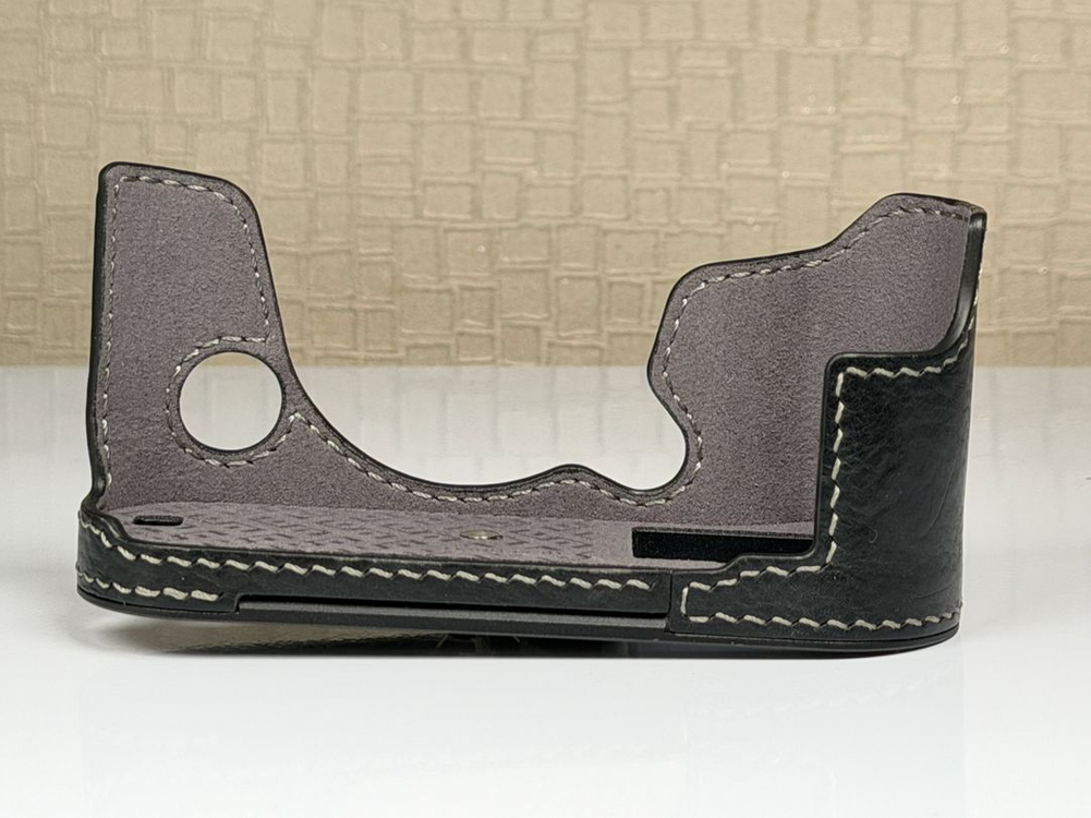 후지필름 X-T50 림즈 가죽케이스 블랙 이미지