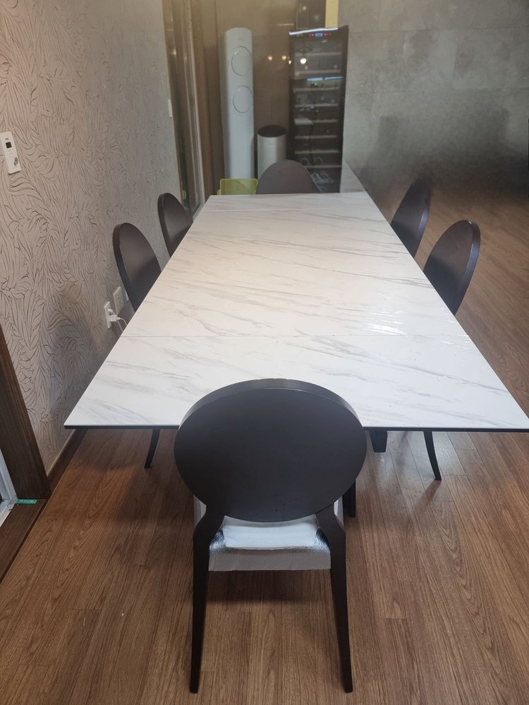 디쟈트 세라믹 식탁(확장형) 6~8인용 이미지