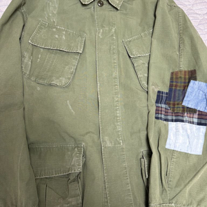 폴로 랄프로렌 패치워크 퍼티그 야상 이미지