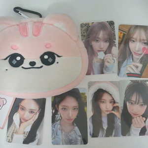 7종 일괄 덤드림) 아이브 이서 정품 포카, 미니브 이서 이랑이 파우치 이미지
