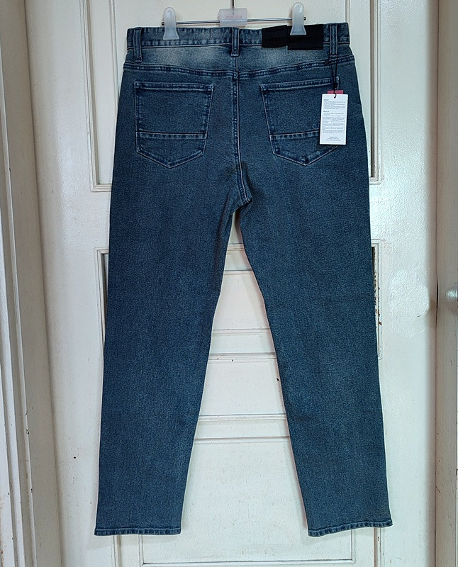 버커루32 남성 봄 청바지 스판 스트레이트 팬츠 데님 새상품 이미지