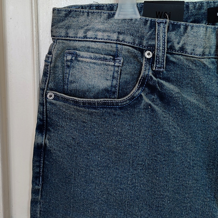 버커루32 남성 봄 청바지 스판 스트레이트 팬츠 데님 새상품 이미지