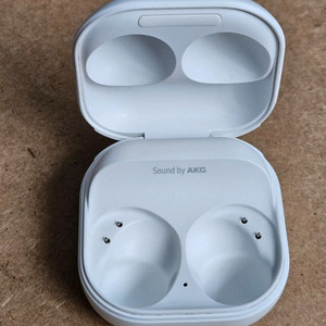 버즈2프로 화이트 충전본체 SM-R510 이미지