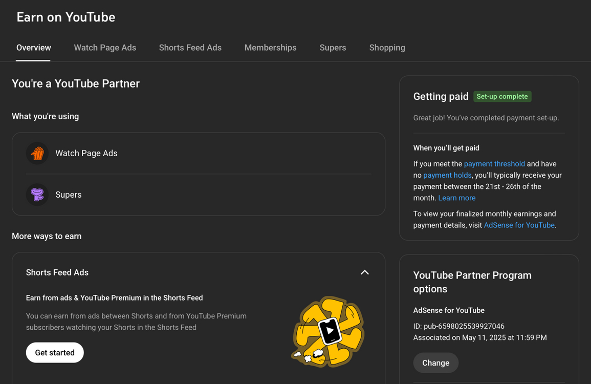 1.6만명 일본 수익 활성화 유튜브 채널 이미지