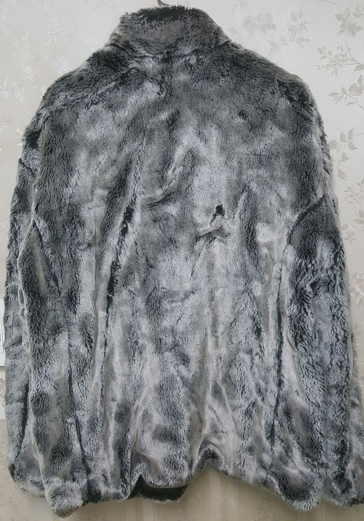 디자인과 품질 좋은 남/여 공용 모피 코트 이미지