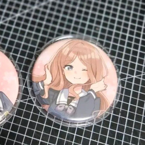 뱅드림 마이고 나가사키소요 페어 한정 캔뱃지 이미지