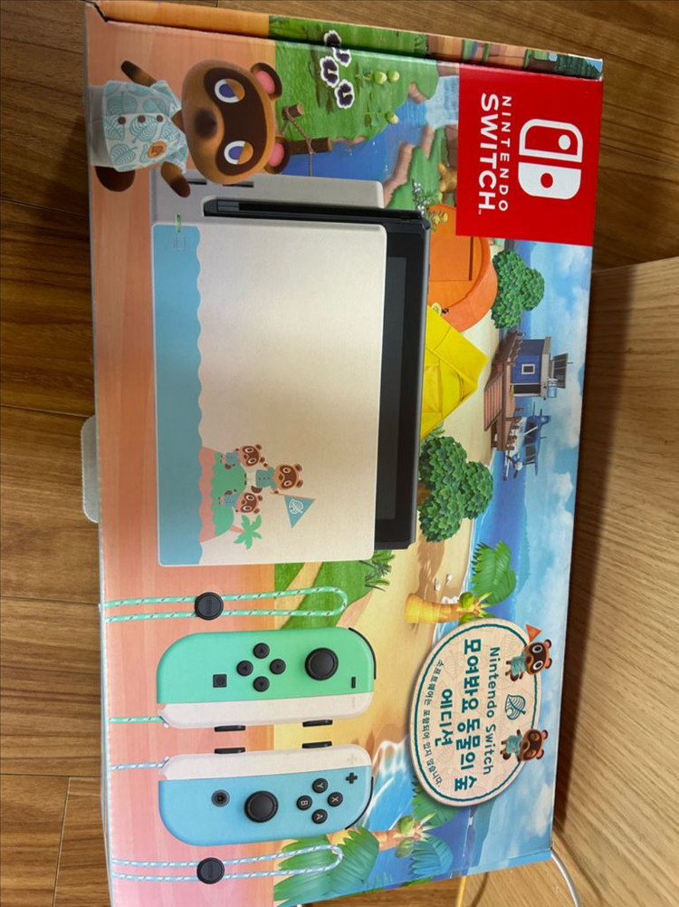 닌텐도 스위치 동물의 숲 에디션 풀박스 (모동숲+포켓몬 칩 포함) 이미지