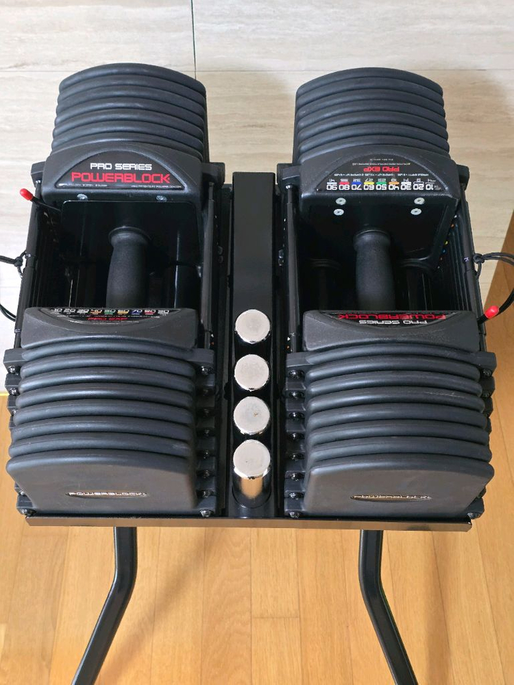 파워블럭 우레탄 EXP90(41kg) 일자바 거치대 전부 이미지