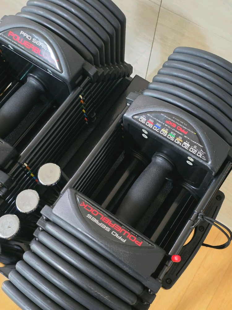 파워블럭 우레탄 EXP90(41kg) 일자바 거치대 전부 이미지