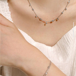 (새상품)맑음아틀리에 노트 목걸이 18k 그레이룸 오르 시에 보스크 메이비투아 허앤쉬 이미지