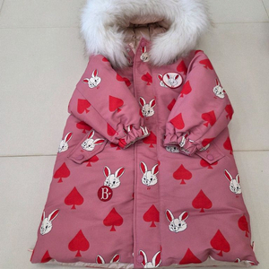 베베드피노 앨리 리버서블 양면 구스다운 롱패딩 이미지