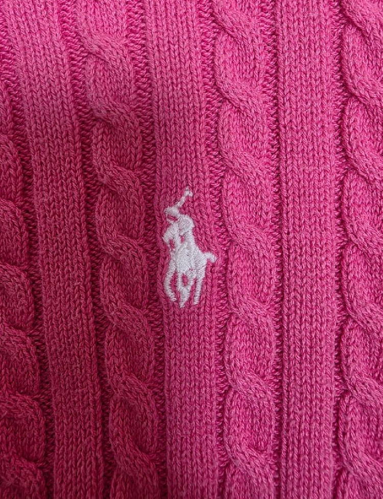 폴로 랄프로렌 키즈 케이블 니트 가디건 3T 이미지