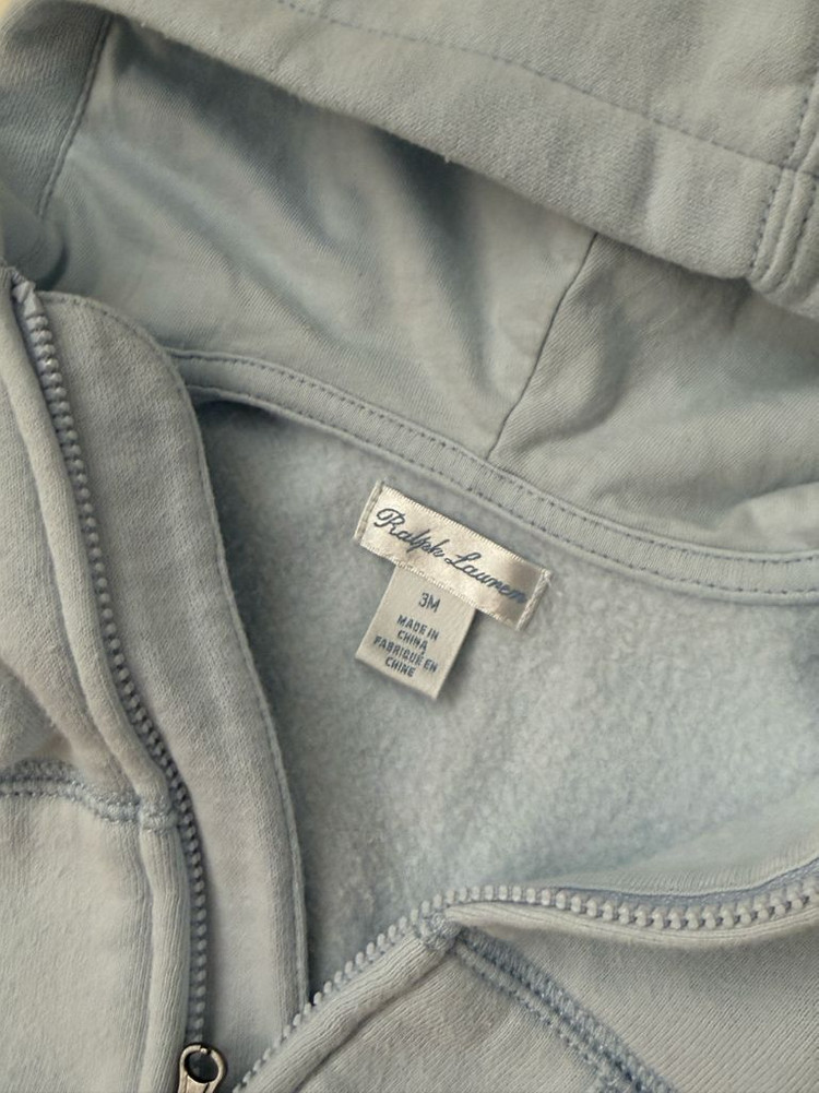 폴로랄프로렌 베이비 하늘 후드집업 상하세트 이미지