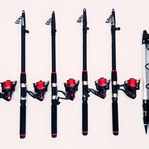 원투낚시대 3.6m 5대+4000번릴 5대+삼각받침대 이미지