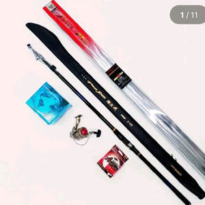 해우2호대450릴찌낚시대,카고대+3000번릴 이미지