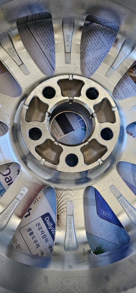 구형 에쿠스/순정17인치/10발 크롬휠/중고 1개/개인/팝니다. 이미지