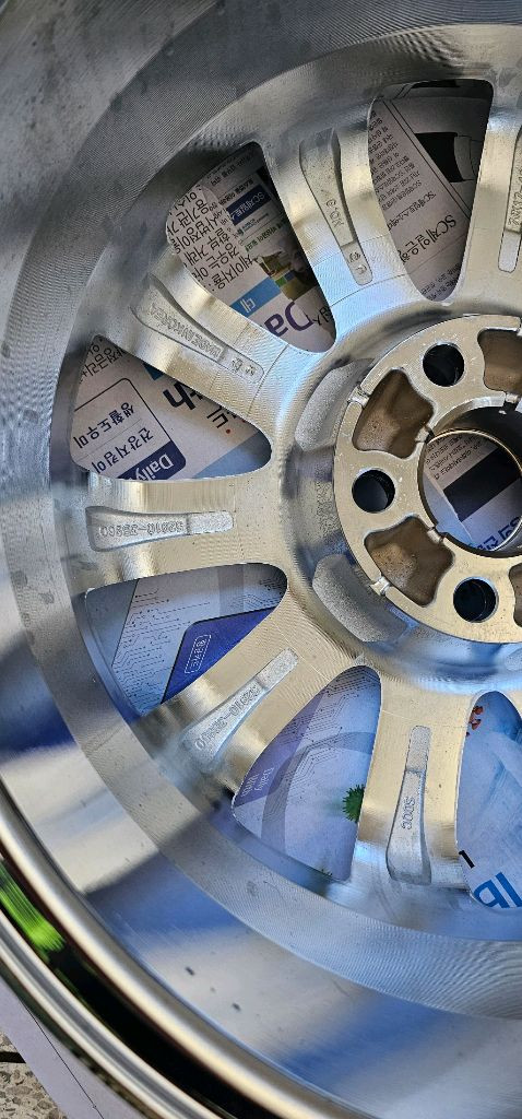 구형 에쿠스/순정17인치/10발 크롬휠/중고 1개/개인/팝니다. 이미지