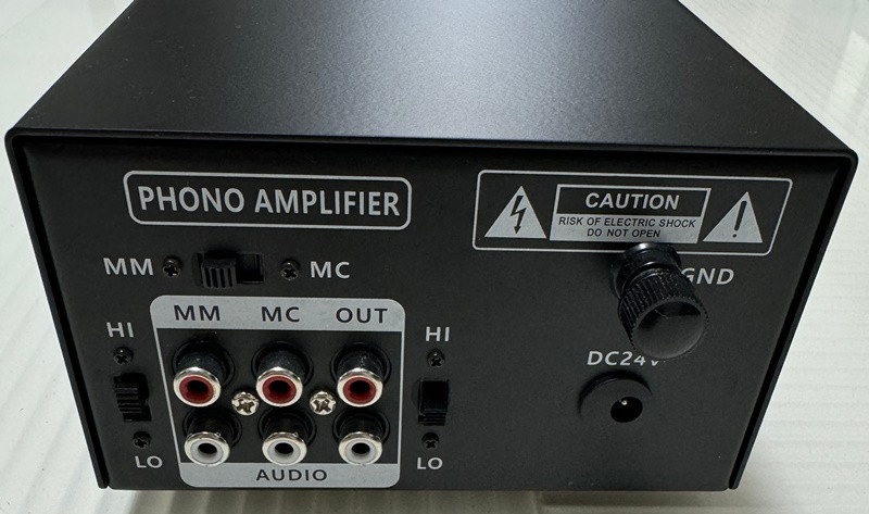 MM/MC 진공관 포노앰프 미사용 새제품 턴테이블 이미지