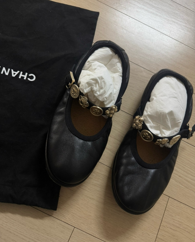 샤넬 공방 메리제인 플랫슈즈 37 이미지