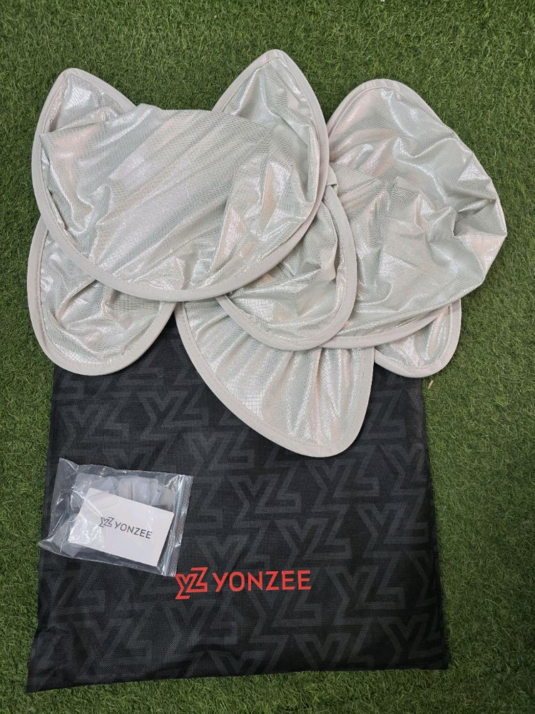 새상품 테슬라 YONZEE 차량용 햇빛가리개 세트 이미지