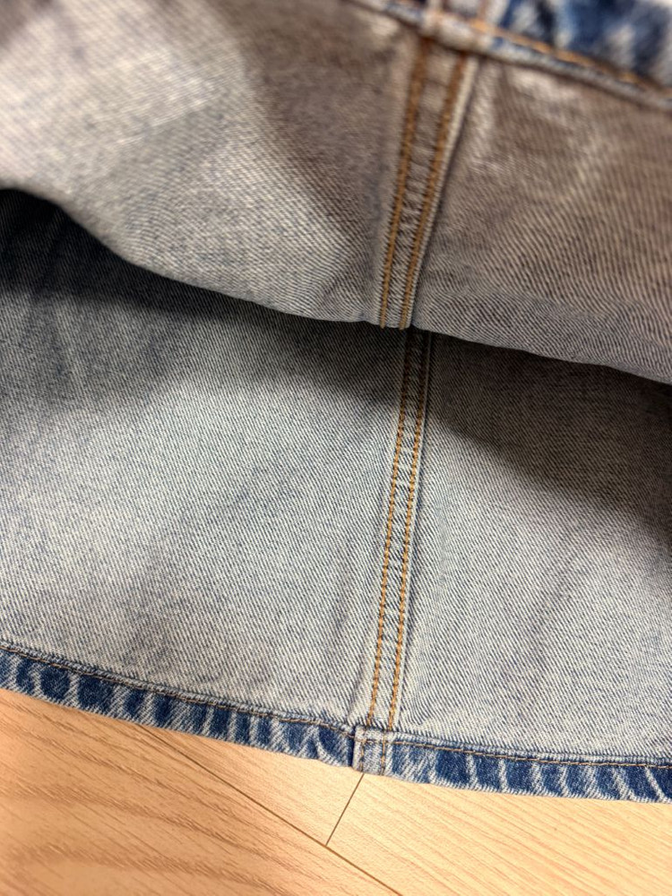 탑텐 데님 면 미니 스커트 청치마 M28사이즈 55-66 정도 이미지