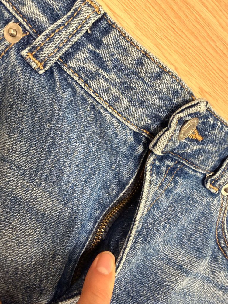 탑텐 데님 면 미니 스커트 청치마 M28사이즈 55-66 정도 이미지