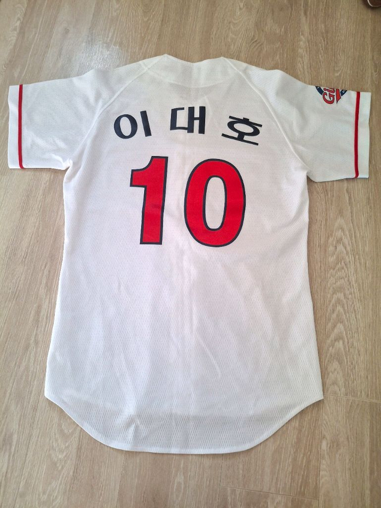 롯데자이언츠 이대호 카파 홈 화이트 85사이즈 유니폼 이미지