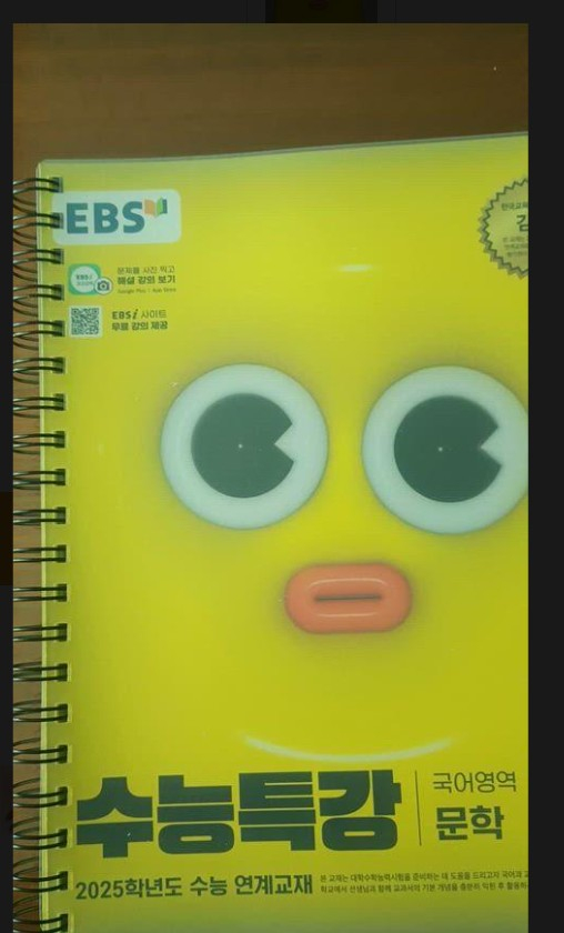 EBS수능특강 문학 문제집(분철) 판매 이미지