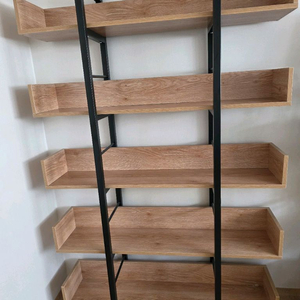 5단 책장 이미지