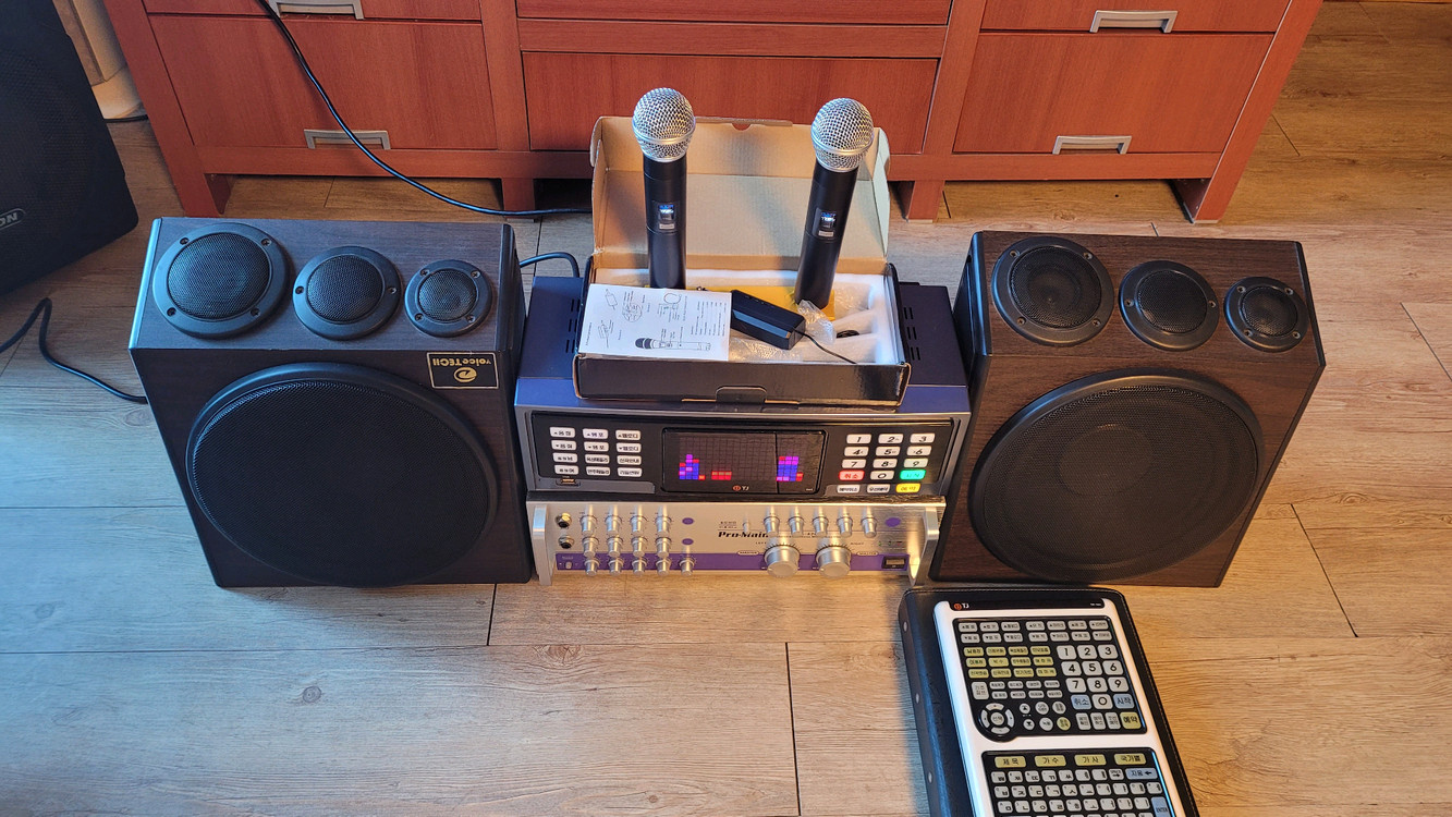 태진 노래방 반주기 이미지