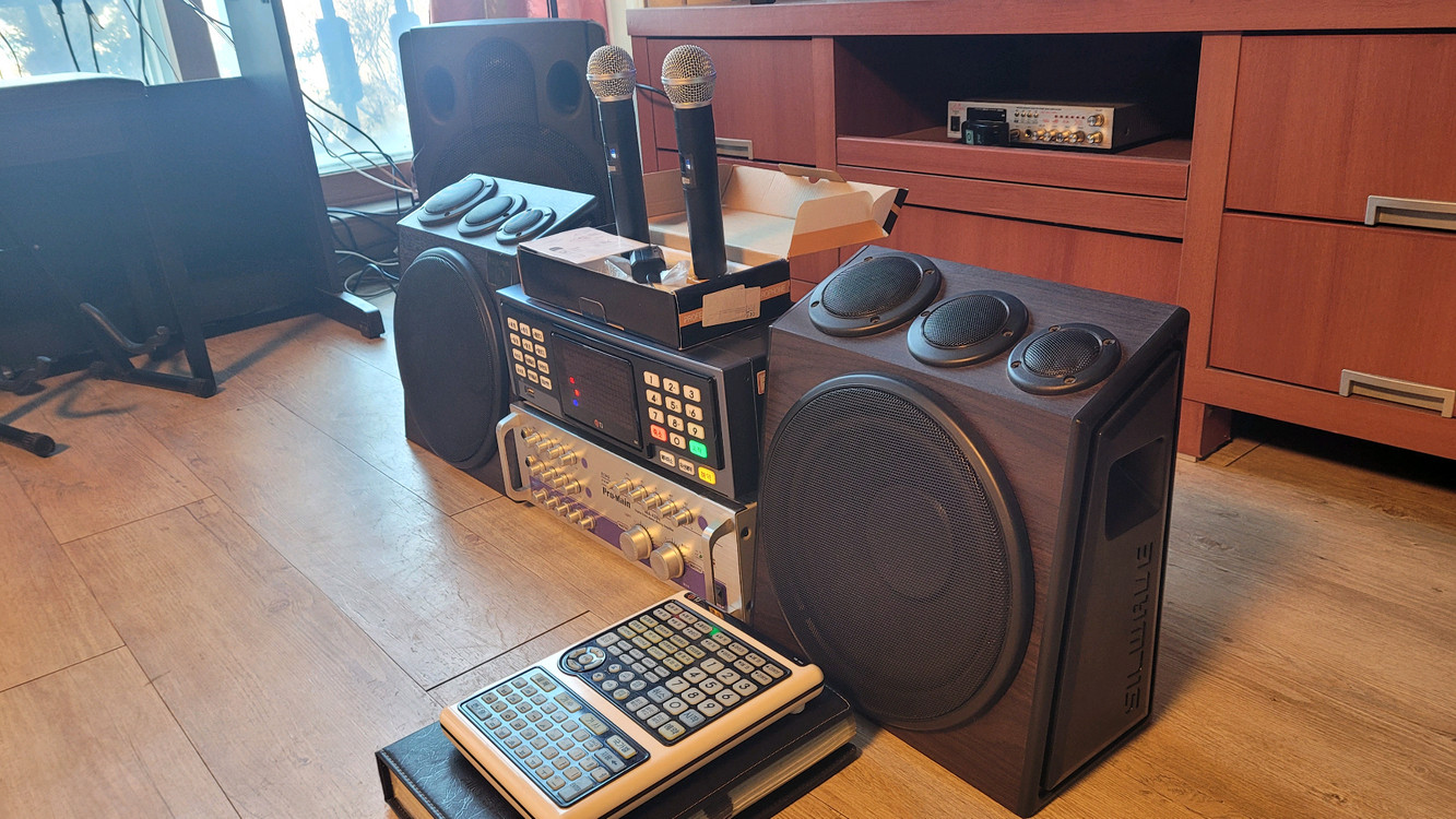 태진 노래방 반주기 이미지