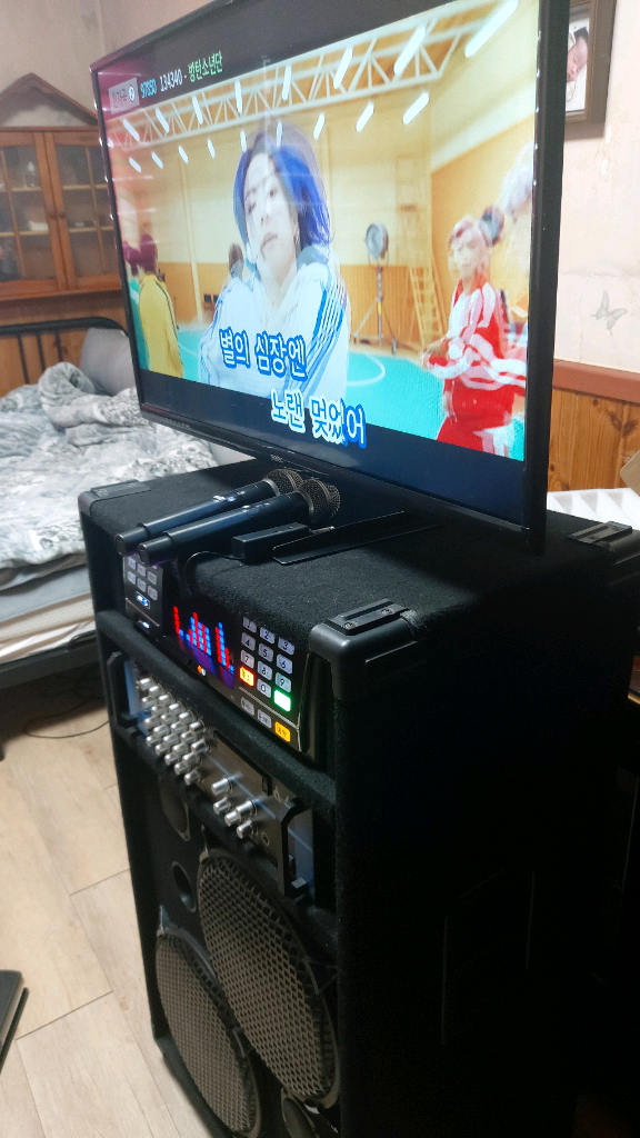 이동식 노래방 반주기 풀세트 이미지