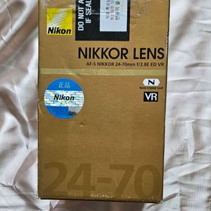 니콘렌즈 공박스 이미지