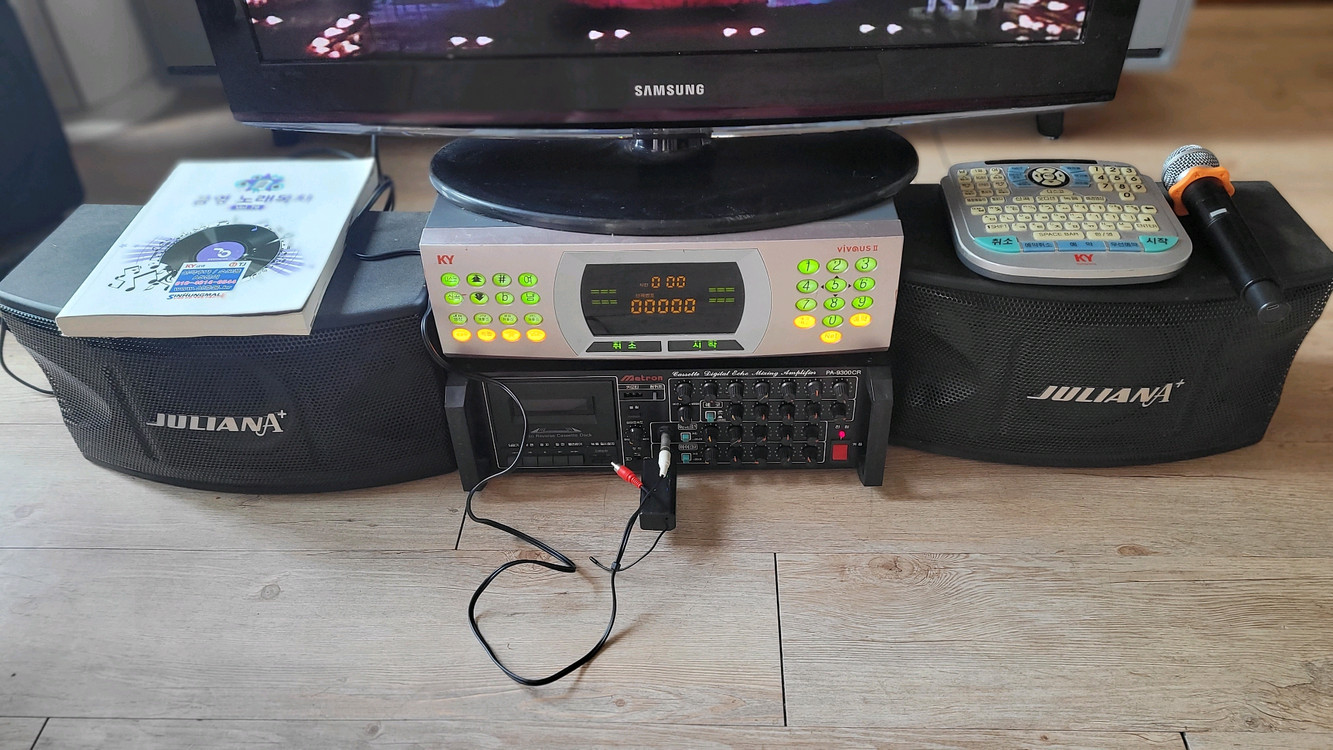 금영노래방 반주기 풀 세트 이미지