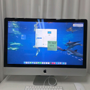 아이맥 2020년 27인치 5K 램16G / 3.8Ghz 8코어 i7/ 라데온 프로 5700XT / 1TB SSD 이미지