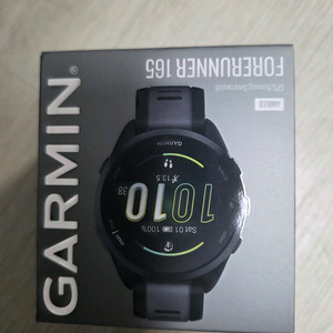 미개봉 가민 스마트워치 가민포러너 165 블랙 팝니다 이미지