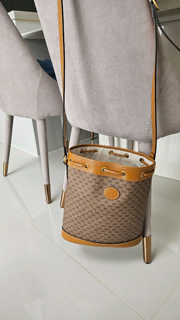 구찌디즈니 버킷백정품 이미지