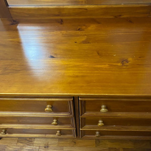 마들렌상점 리치 원목 3단 서랍장 + 거울 이미지