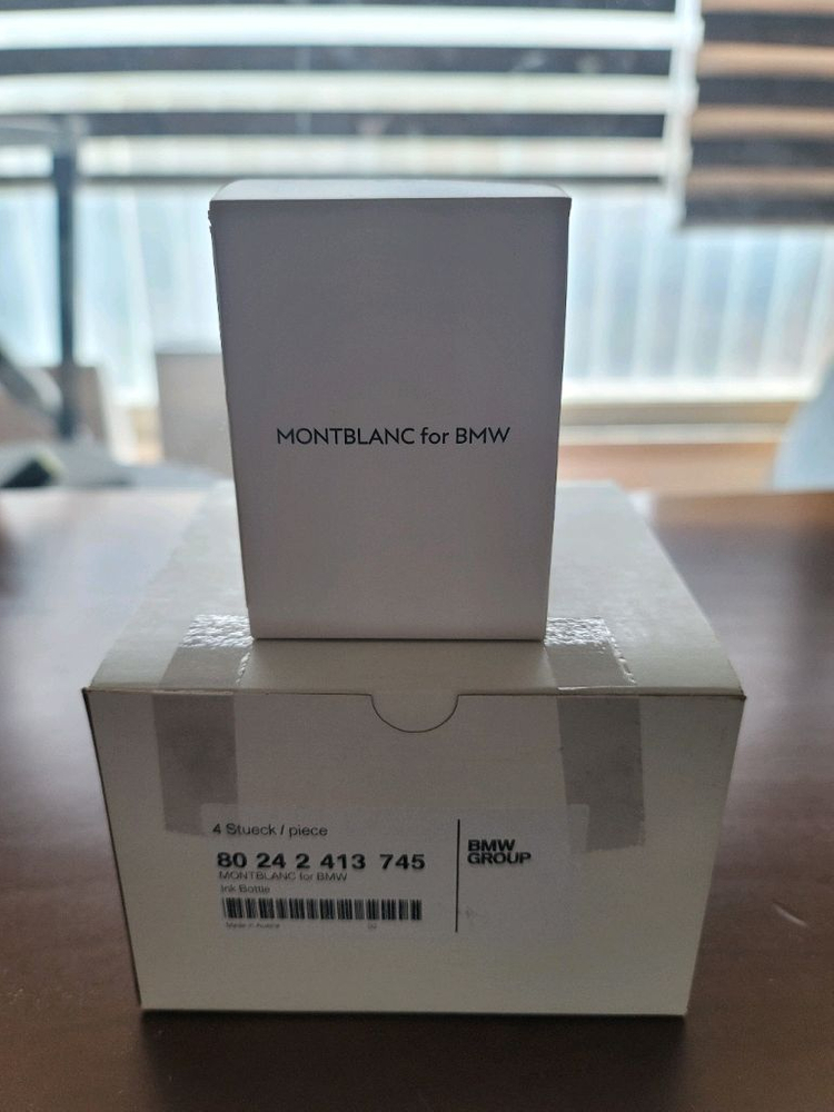 몽블랑 만년필 BMW 잉크 30ml 미개봉 이미지