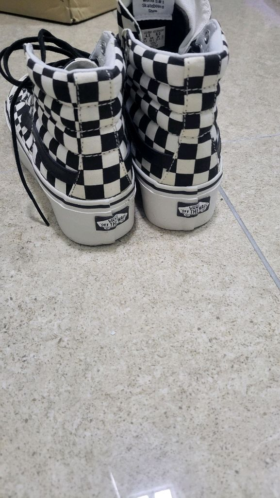 반스 하이탑 키높이 스니커즈 225 이미지