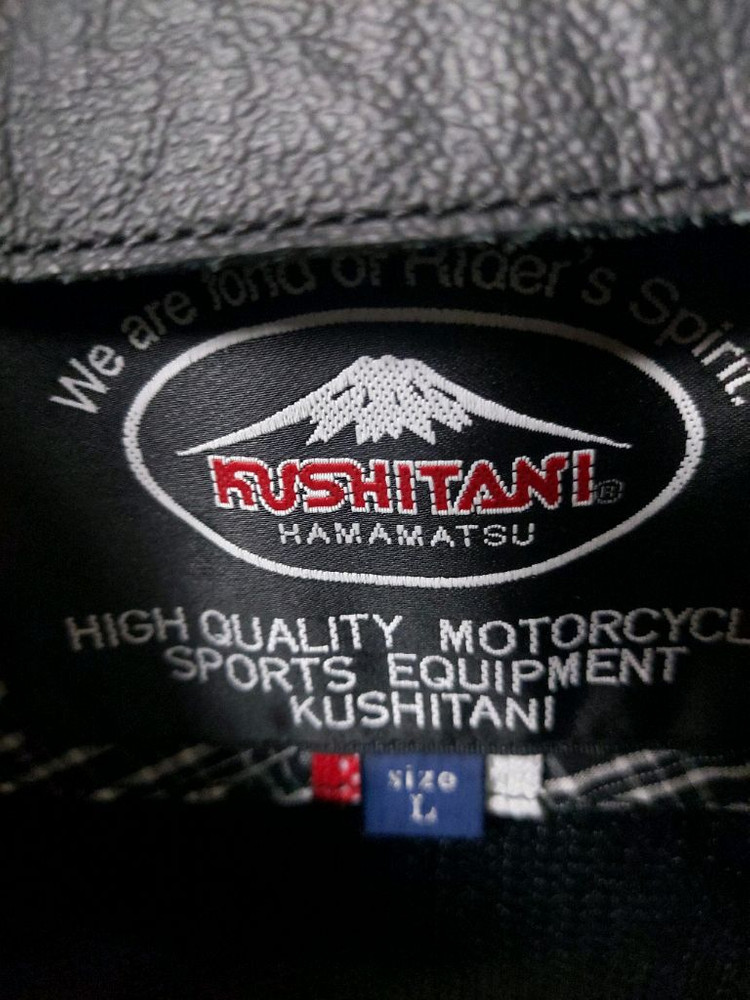 (새상품) 혼다 CBR 쿠시타니 가죽자켓 L / 레이싱 바이크 정품 급처 이미지