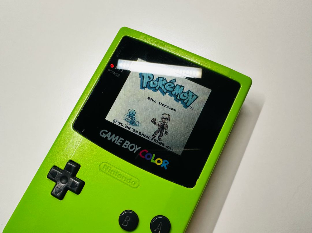 닌텐도 GB 게임보이 포켓몬스터 청/블루 북미판 알팩 판매 (GBA) 이미지