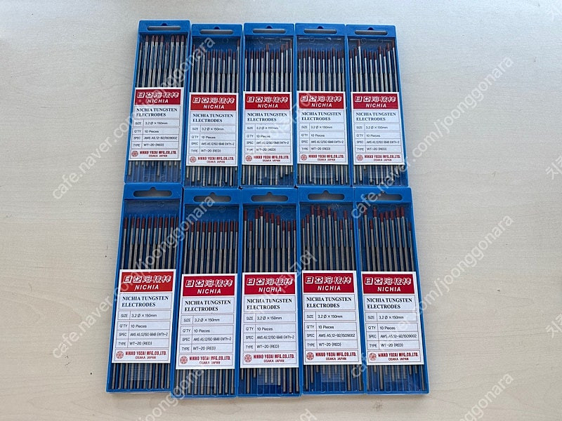 텅스텐봉 티그봉 용접봉 절단석 판매 미개봉 새상품 이미지