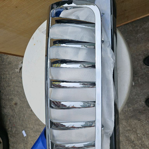 뉴코란도 자동차 전용 전면 크롬 그릴커버몰딩 이미지