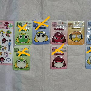 개구리 중사 케로로 스티커 판매 이미지