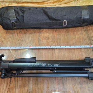 삼각대 시산 ST-5500B 2단 트라이포드 132cm 알루미늄 사진 이미지