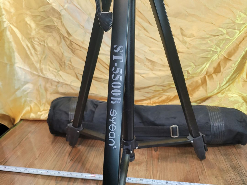 삼각대 시산 ST-5500B 2단 트라이포드 132cm 알루미늄 사진 이미지