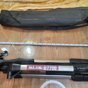 삼각대 슬릭 U7700 3단 트라이포드 155cm 알루미늄 사진 영상 이미지