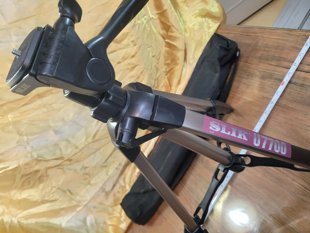 삼각대 슬릭 U7700 3단 트라이포드 155cm 알루미늄 사진 영상 이미지