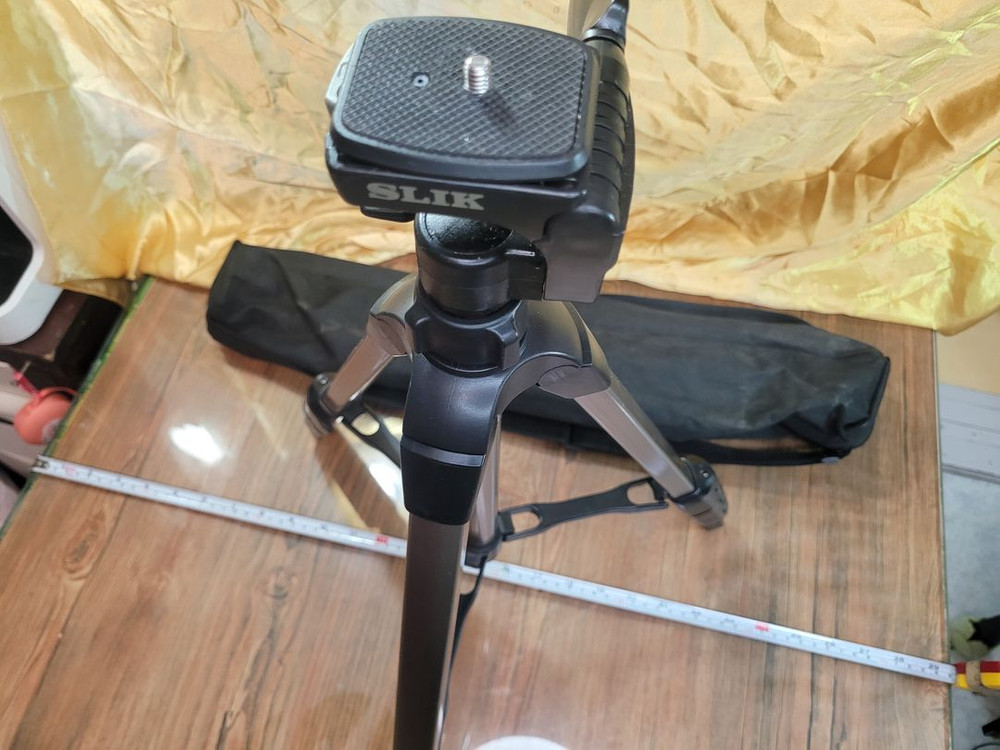 삼각대 슬릭 U7700 3단 트라이포드 155cm 알루미늄 사진 영상 이미지